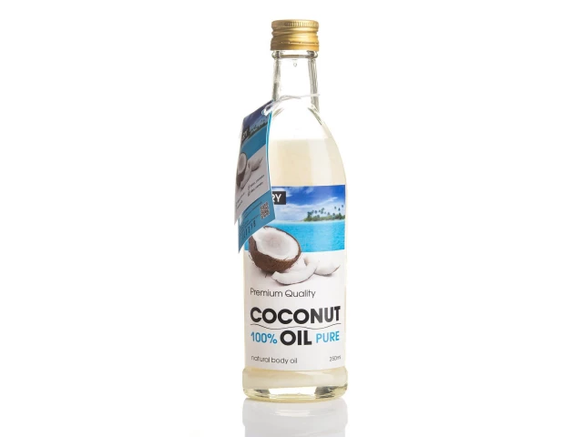 Фото Рафінована кокосова олія Hillary 100% Pure Coconut Oil, 250 мл