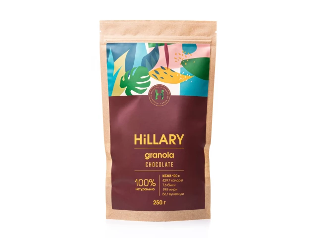 Фото Гранола Hillary Chocolate Coconut, 250 г