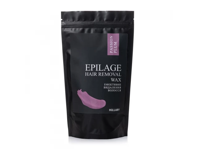 Фото Гранули для епіляції Hillary Epilage Passion Plum, 200 г