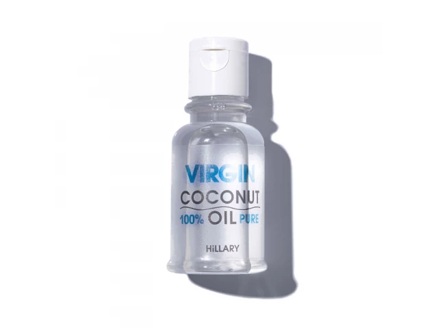 Фото ПРОБНИК Нерафінована кокосова олія Hillary VIRGIN COCONUT OIL, 35 мл