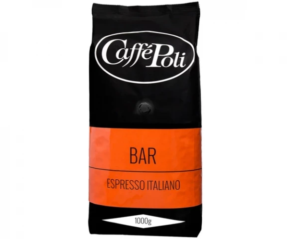 Фото Кофе Caffe Poli Rossa Bar в зернах 1 кг