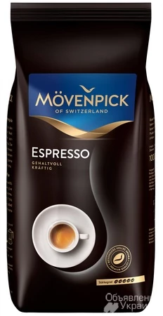 Фото Кофе Movenpick Espresso в зернах 1000 г