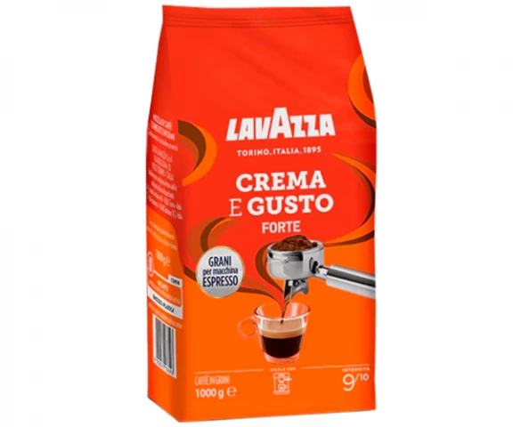 Фото Кофе Lavazza Crema e gusto gusto Forte в зернах 1 кг