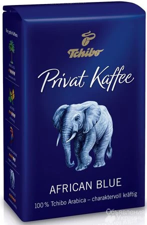 Фото Кофе Tchibo African Blue в зернах 500 г
