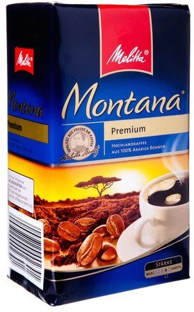 Фото Кофе Melitta Montana 100% Arabica молотый 500 г