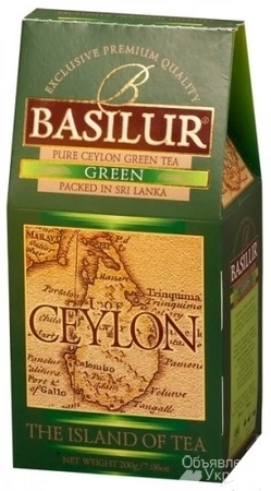 Фото Зеленый чай Basilur картон 100 г