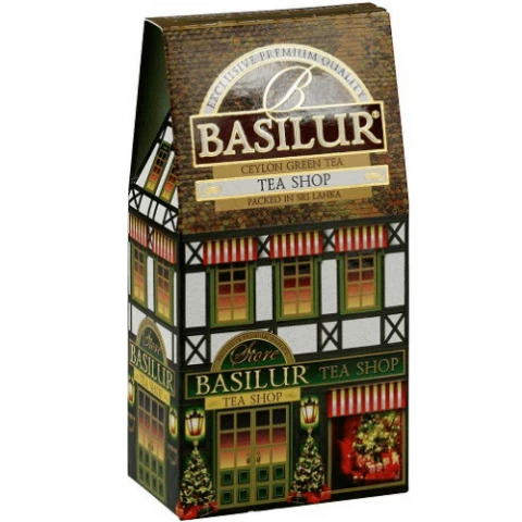 Фото Зеленый чай Basilur чайный магазин картон 100 г