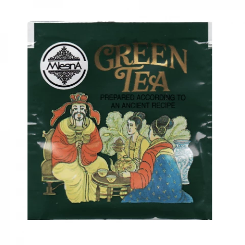 Фото Зеленый чай древний китайский рецепт в пакетиках Млесна картон 100 г