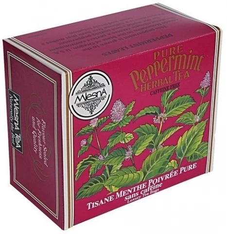 Фото Травяной чай Перечная мята в пакетиках Млесна картон 75 г