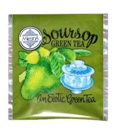 Фото Зеленый чай Саусеп в пакетиках Млесна картон 200 г