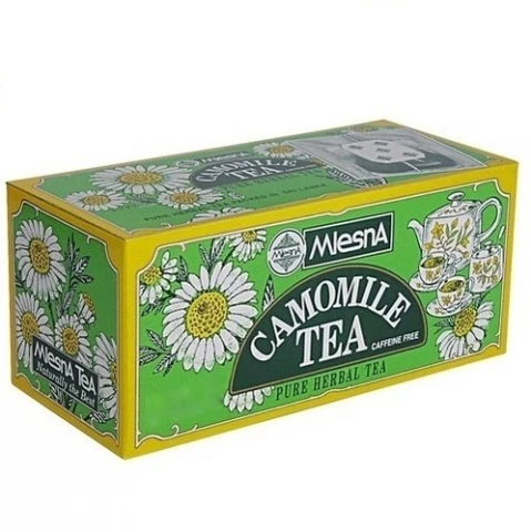 Фото Травяной чай с ромашкой в пакетиках Млесна картон 200 г