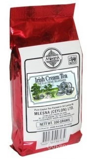 Фото Черный чай Ирландские сливки Млесна пак. из фольги 100 г