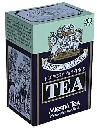 Фото Черный чай Президент Брю Млесна картон 200 г