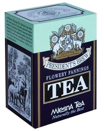 Фото Черный чай Президент Брю Млесна картон 100 г