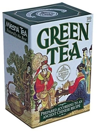 Фото Зеленый чай Китайский Млесна картон 200 г