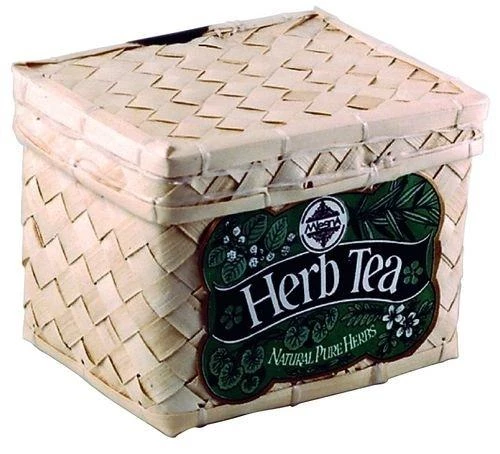Фото Травяной чай Сбор трав в пакетиках Млесна плетенная шкатулка 25 г