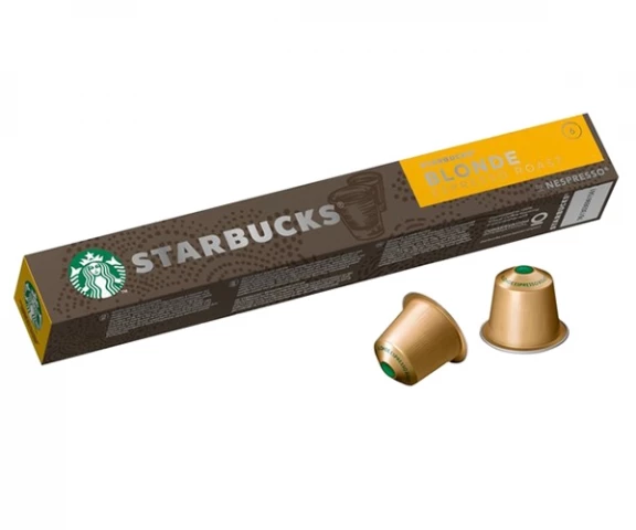 Фото Кофе в капсулах Starbucks Nespresso Blonde Espresso Roast 10 шт