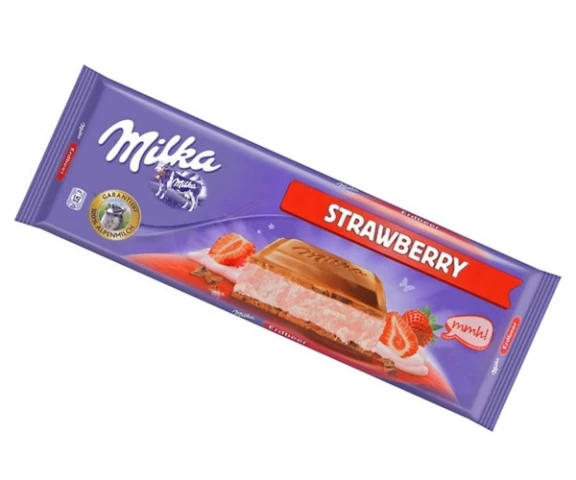 Фото Шоколад Milka Strawberry 300 г