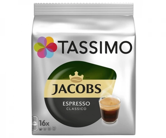 Фото Кофе в капсулах Tassimo Jacobs Espresso Classico 16  шт