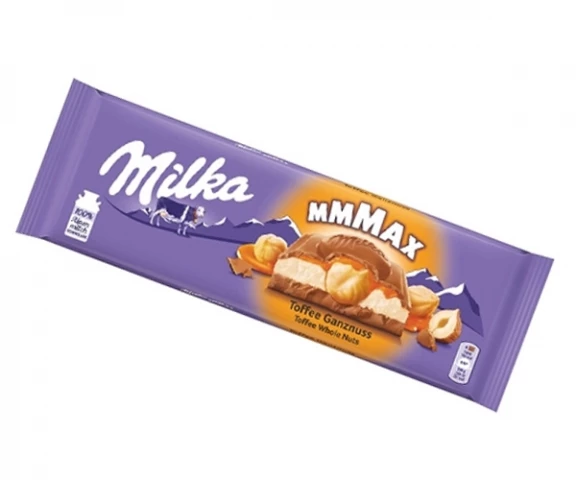 Фото Шоколад Milka Toffee Wholenut 300 г