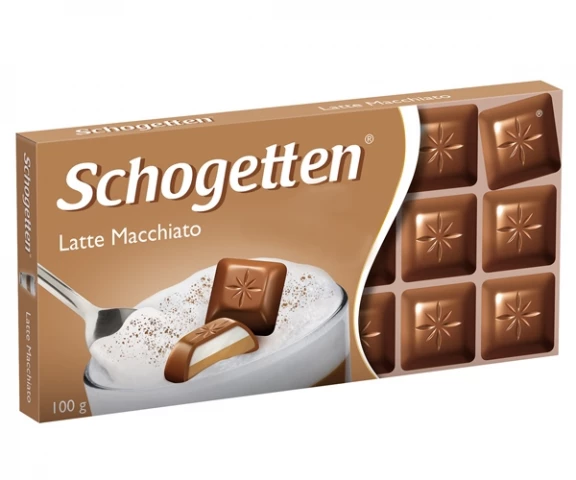 Фото Молочный шоколад Schogetten Латте Макиато 100 г