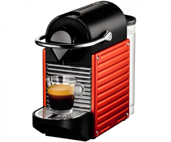 Фото Кофемашина Nespresso Pixie Electric Red