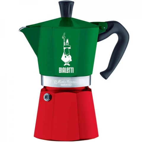 Фото Гейзерная кофеварка Bialetti Moka Italia 6 порций