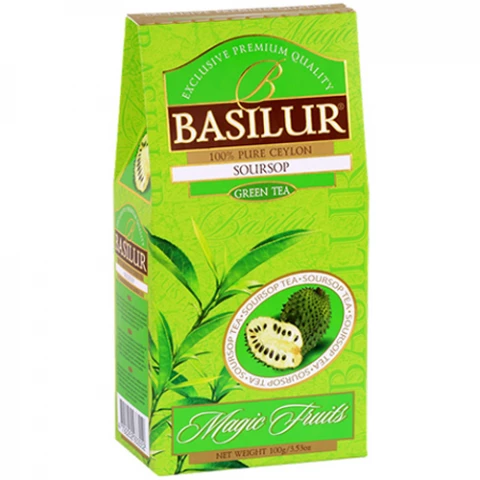 Фото Зеленый чай Basilur Саусеп картон 100 г