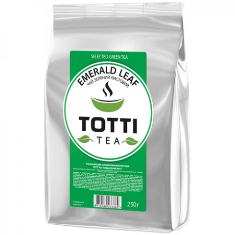 Фото Зеленый чай TOTTI Tea Изумрудный лист 250 г