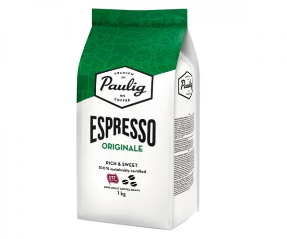 Фото Кофе Paulig Espresso Originale в зернах 1 кг