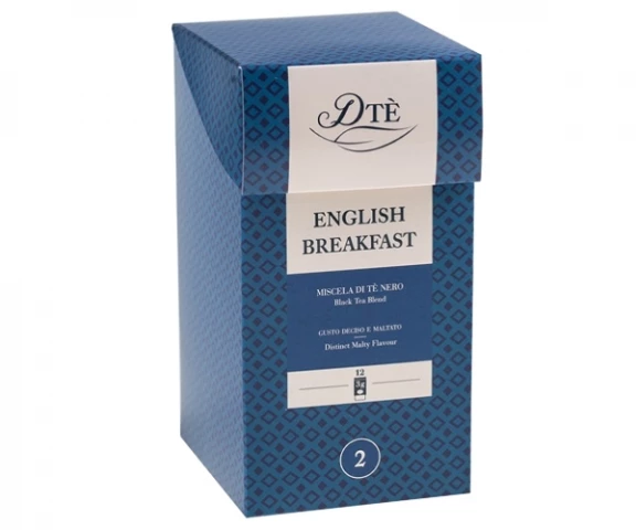 Фото Черный чай DTè English Breakfast фильтр-пак 12 шт