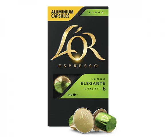 Фото Кофе в капсулах L'OR Lungo Elegante Nespresso - 10 шт