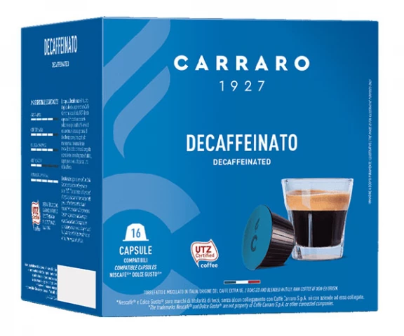 Фото Кофе в капсулах Carraro Decaffeinato Dolce Gusto 16 шт