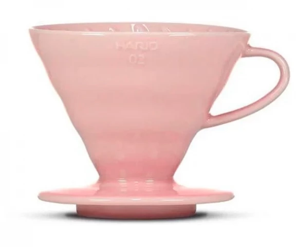 Фото Пуровер Hario керамика V60 PINK Model (VDC-02-PPR)