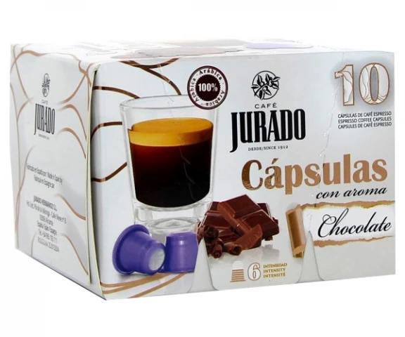 Фото Кофе в капсулах Jurado Nespresso Chocolate Шоколад 10 шт