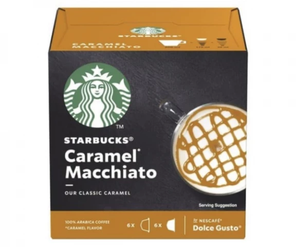 Фото Кофе в капсулах Starbucks Dolce Gusto Caramel Macchiato - 12 шт