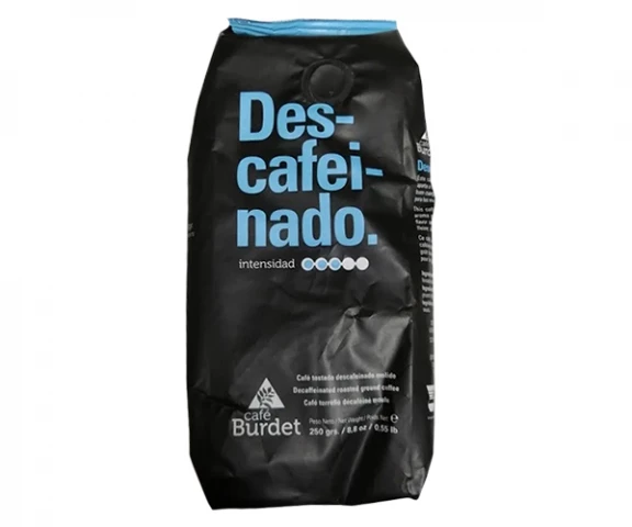 Фото Кофе без кофеина Cafe Burdet Descafeinado молотый 250 г