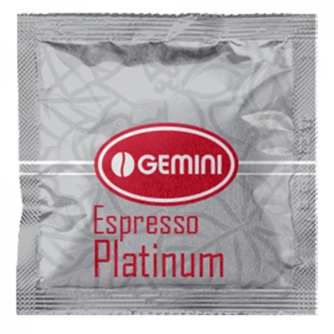 Фото Кофе Gemini Espresso Platinum в монодозах 25 шт