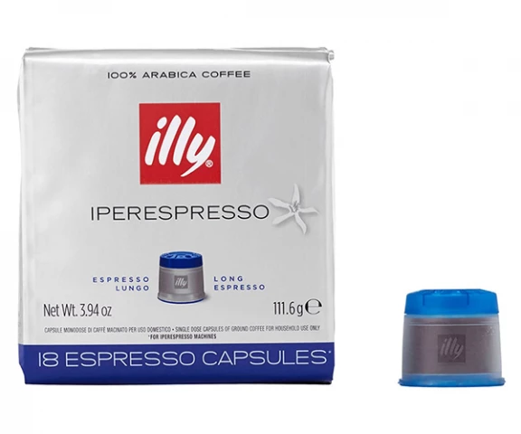 Фото Кофе в капсулах Illy IperEspresso Espresso Lungo пак. из фольги - 18 шт