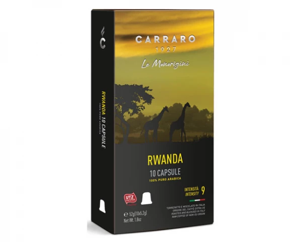Фото Кофе в капсулах Carraro Nespresso Rwanda 10 шт
