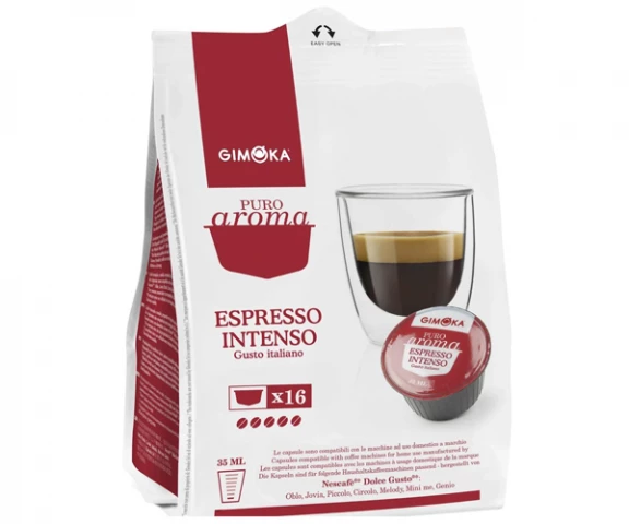 Фото Кофе в капсулах Gimoka Dolce Gusto Espresso Intenso - 16 шт