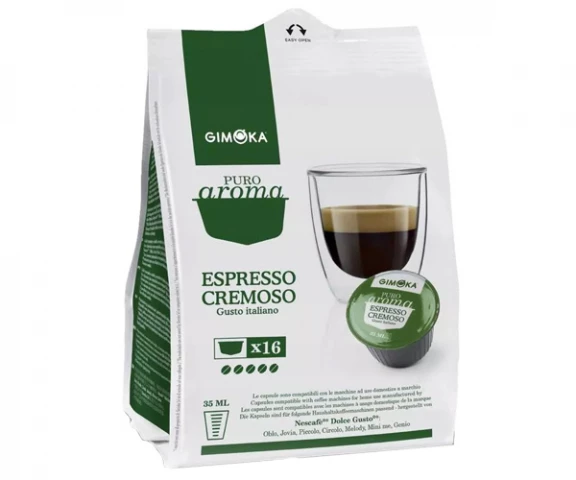 Фото Кофе в капсулах Gimoka Dolce Gusto Espresso Cremoso - 16 шт