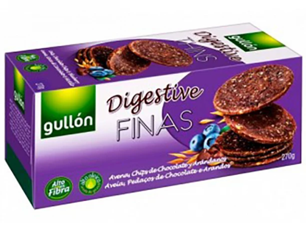 Фото Печенье GULLON Digestive Thins Finas 270 г