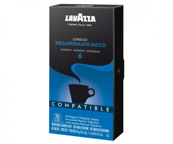 Фото Кофе в капсулах Lavazza Nespresso Espresso Decaffeinato Ricco 6 10 шт