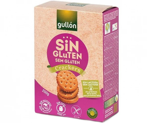 Фото Печенье GULLON без глютена Crackers sin Gluten 200 г