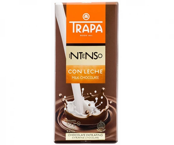 Фото Шоколад Trapa Intenso молочный 175 г