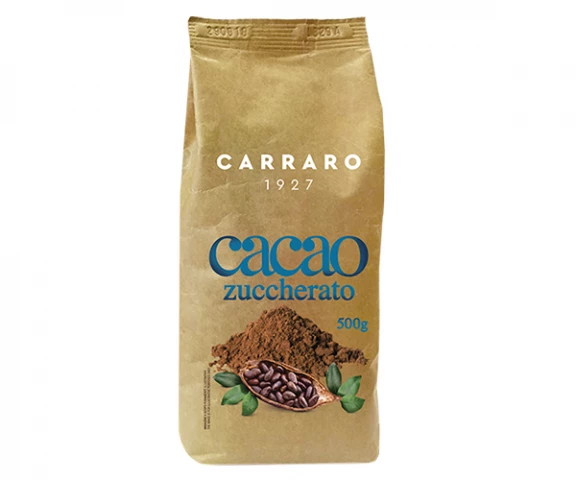 Фото Какао Carraro Cacao Zuccherato 500 г