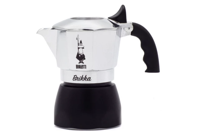 Фото Гейзерная кофеварка Bialetti Brikka 2020 на 2 чашки 90 мл (0007312)