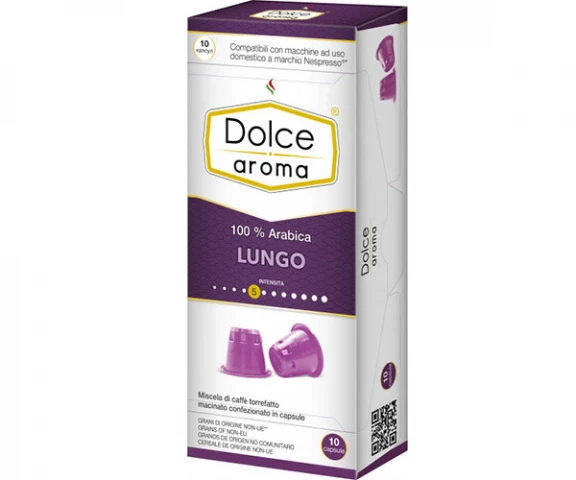 Фото Кофе в капсулах Dolce Aroma Lungo Nespresso 10 шт