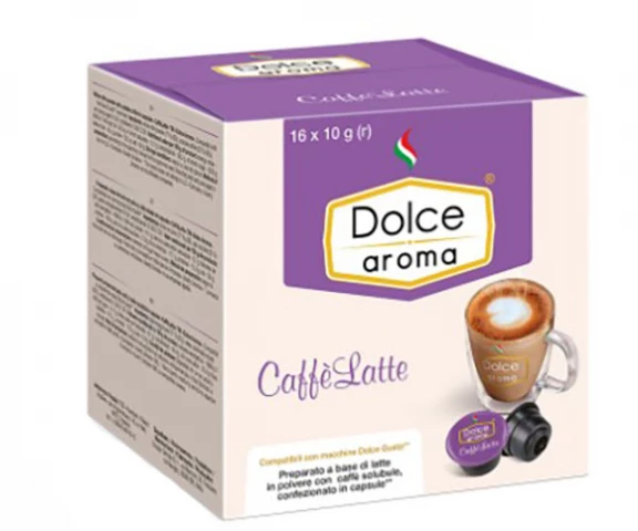 Фото Кофе в капсулах Dolce Aroma CaffeLatte Dolce Gusto 16 шт